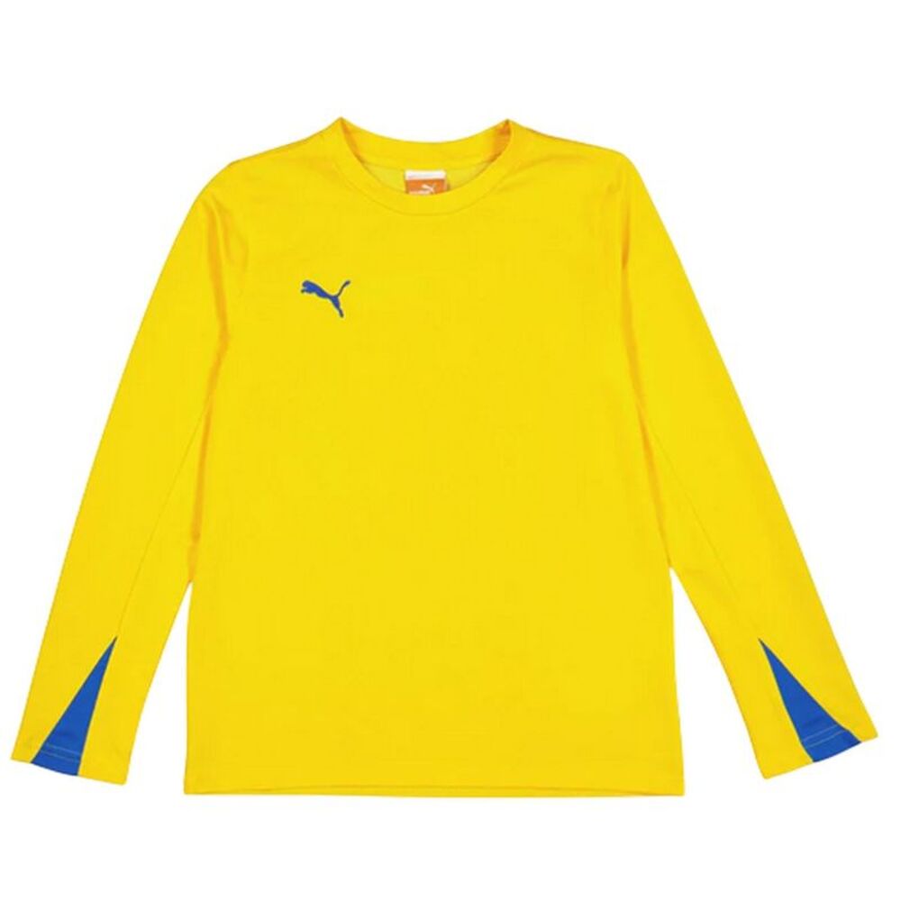 Puma Childrens/Kids Team Performance Long-Sleeved Training Top / Yellow